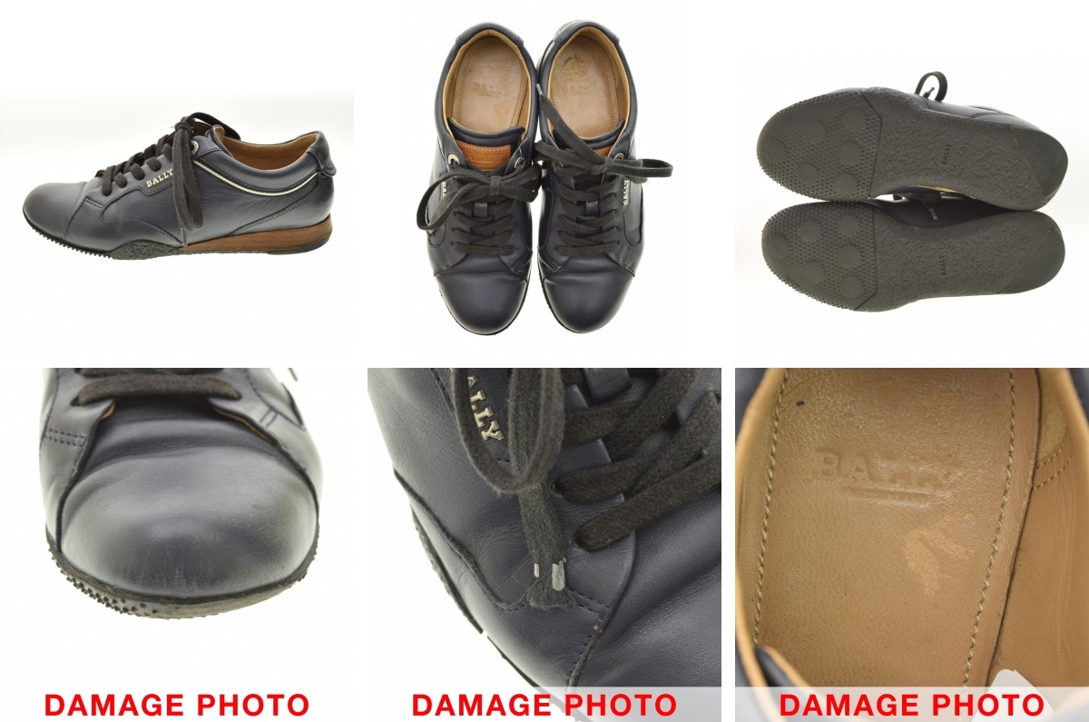 ブランド古着】BALLY / バリー 422 FRIDIA レザー スニーカー