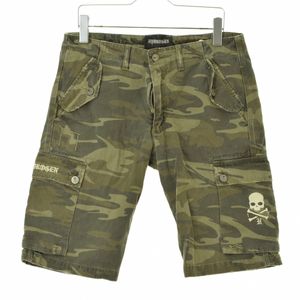 希少 美品 ポールスミスジーンズ eboy ワイド カーゴパンツ デジカモ