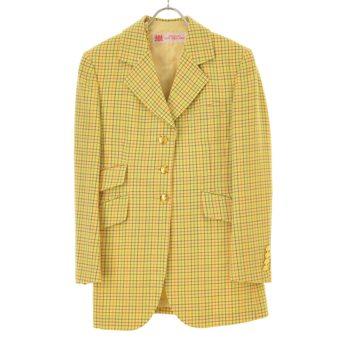 未使用級 現行品 定価18万円 オールドイングランドチェック ダッフル