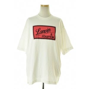 LANVIN COLLECTION / ���Х󥳥쥯����� 248505 CS502D ROUGE LABEL PRINT TEE ȾµT����� 