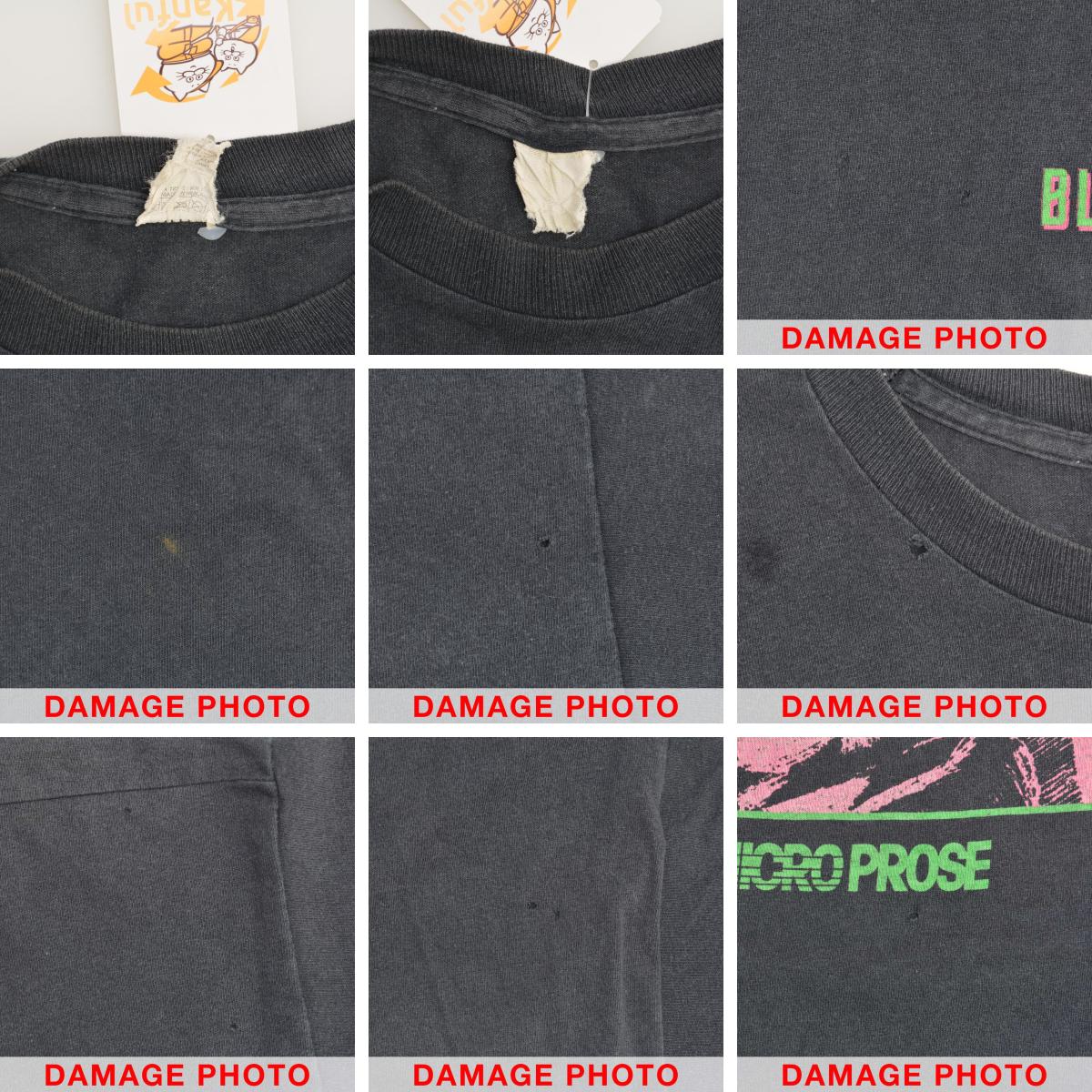 ブランド古着】VINTAGE / ヴィンテージ 90s MICRO PROSE BLOODNET 半袖  