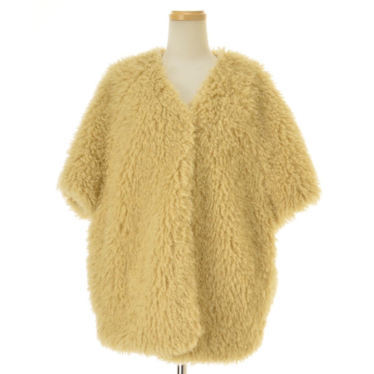 roku 6 ロク フェイクファー ショートスリーブ ジャケット 6(ROKU