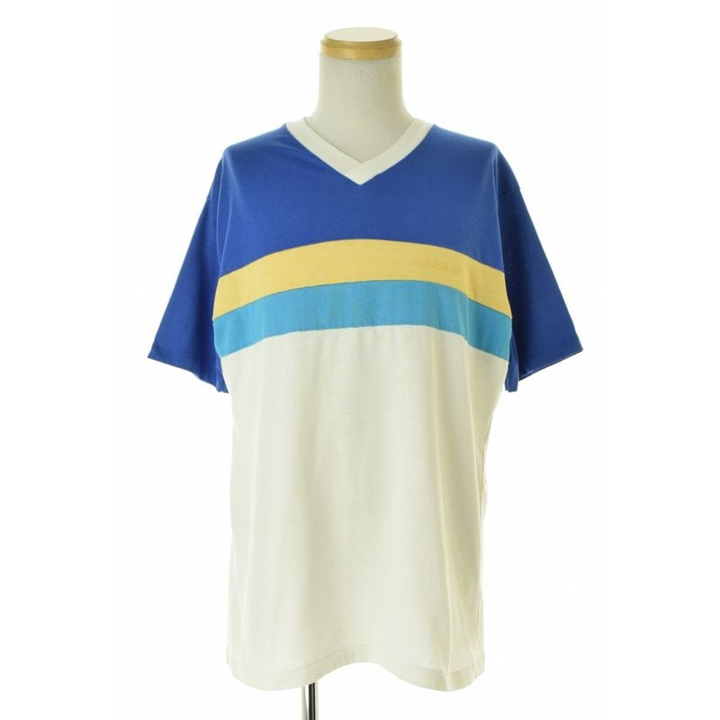 ADIDAS / ���ǥ����� 80s USA�� ����V�ͥå� ȾµT����� 