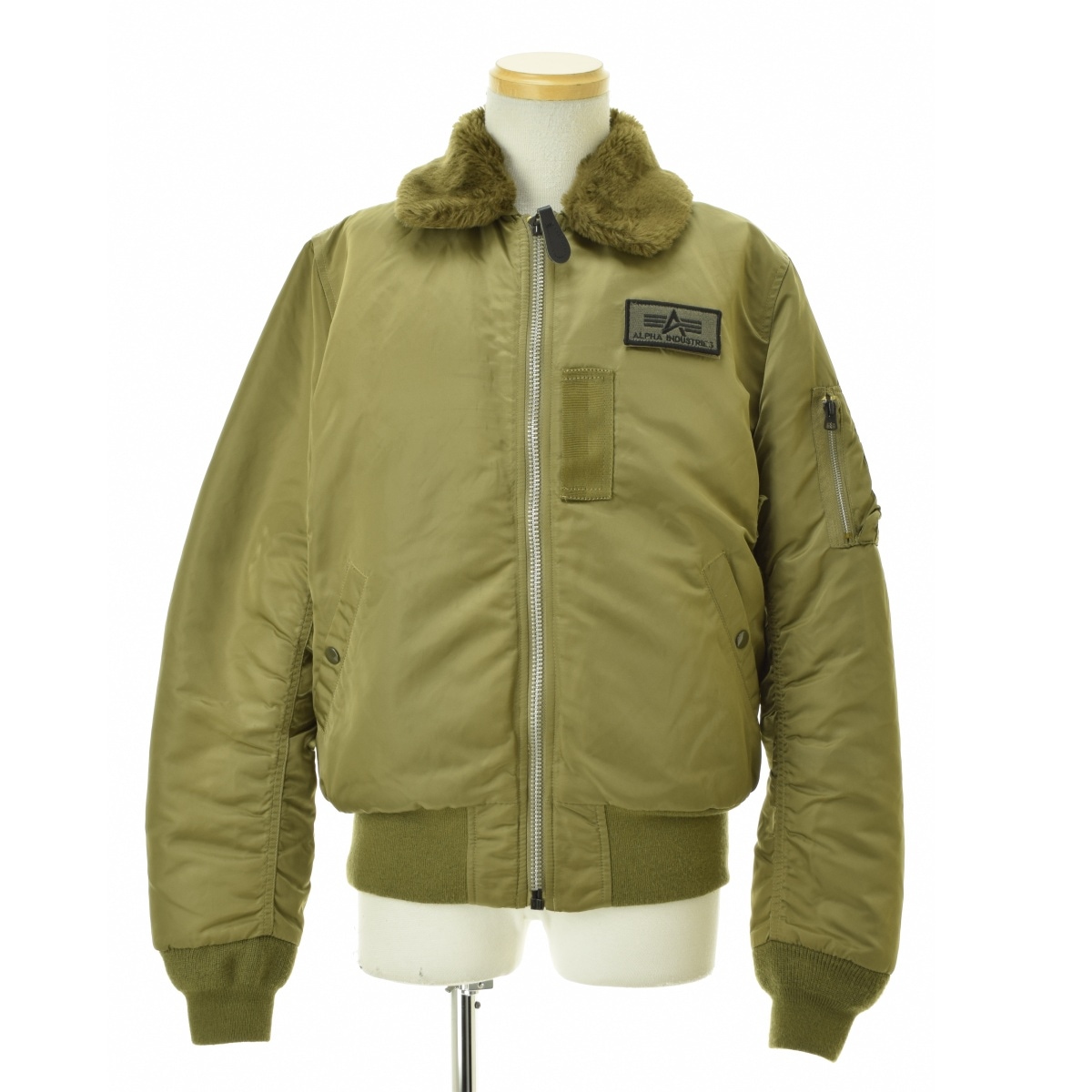 希少　ALPHA B-15D USA製　フライトジャケット　アルファ 90's ALPHA Industries B-15D フライトジャケット Medium (Dead