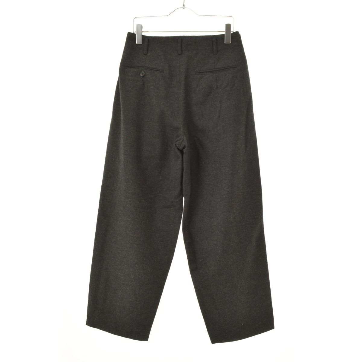 90's Y's for men 2タック テーパードパンツ ヨウジヤマモト 90\u0027s Y\u0027s for men 2タックウールテーパードパンツ