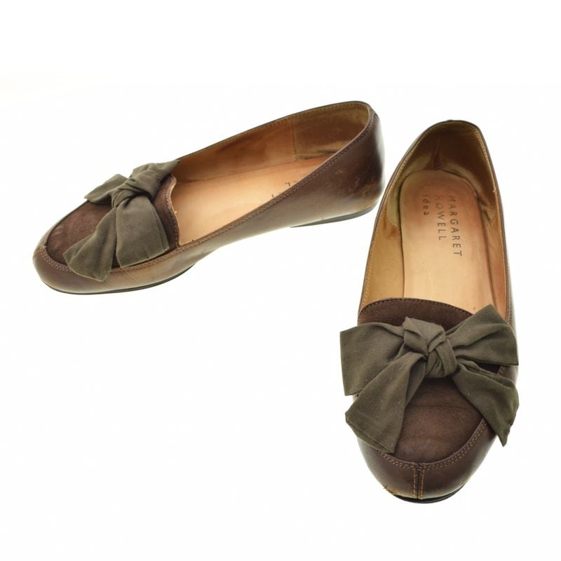 MARGARET HOWELL idea / �ޡ�����åȥϥ����륢���ǥ� �쥶�� ��ܥ��դ� �ѥ�ץ� 