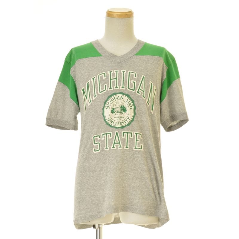 CHAMPION / �����ԥ��� 70s �С����� �եåȥܡ��� MICHIGAN 3�� ȾµT����� �ڥ�����ơ�����