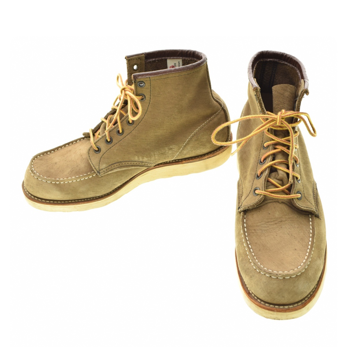 レッドウィング　2878 ヌバック　サイド刺繍タグ 激レア! 日本未発売! Red Wing レッドウイング 2878 イエロー