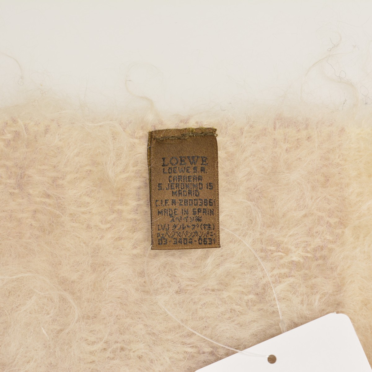 小物 LOEWE Anagram Patch Mohair Maffler 小物 LOEWE Anagram Patch Mohair Maffler LOEWE Muffler