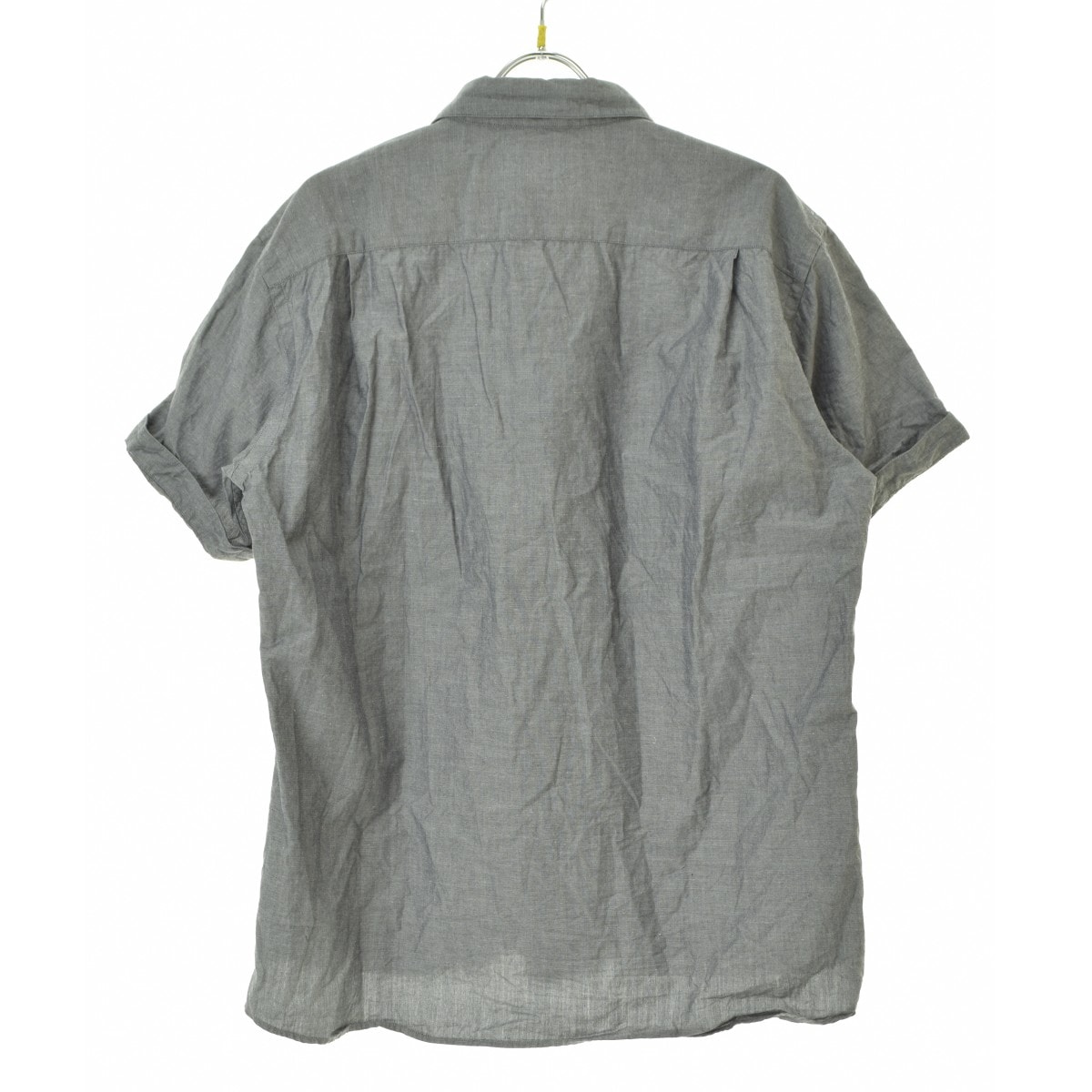 MARGARET HOWELL 22SS ワイドストライプリネン　半袖シャツ MARGARET HOWELL マーガレットハウエル 2022 新型 アイリッシュ