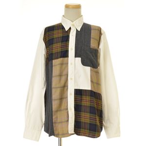 SOPH NET. / եͥå SOPH-212045 PATCH WORK B.D SHIRT Ĺµ 