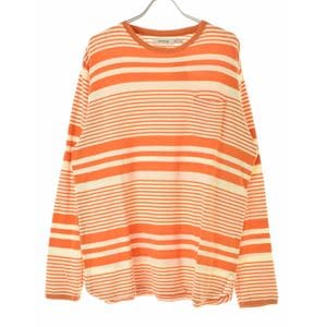 NONNATIVE / Υͥƥ NN-C3822 DWELLER L/S TEE COTTON JERSEY BORDER ܡ ĹµT 