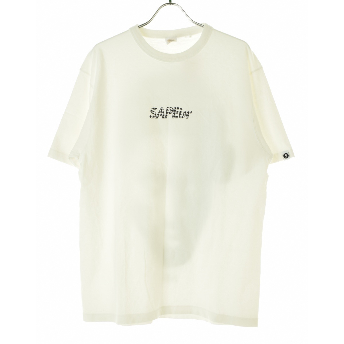 SAPEur HOUNDS TOOTH HEAD Tシャツ サプール