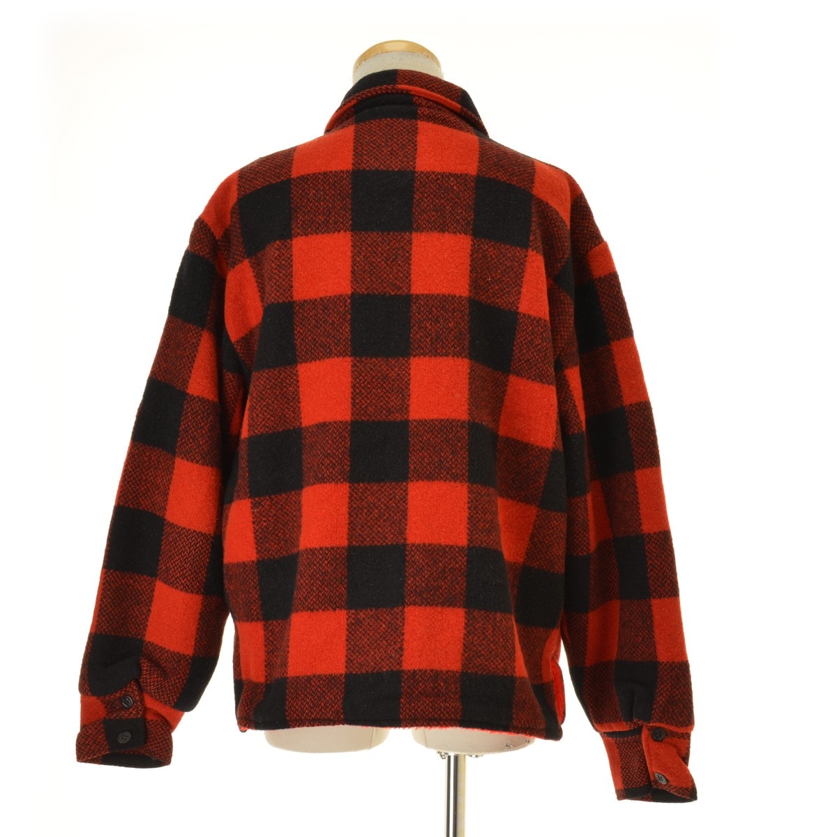 60s Gander Mountain バッファロー チェック ウールジャケット ブランド古着】Yorke sportswear 60s〜 バッファローチェック