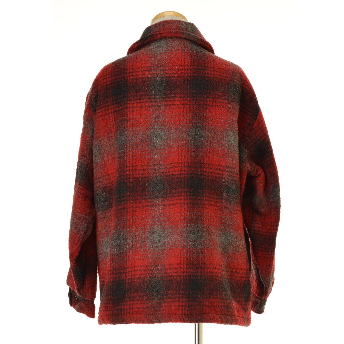 melton 70s ビンテージ オンブレ チェック ウールジャケット メルトン 70s MELTON メルトンオンブレ ウールジャケットウールシャツ