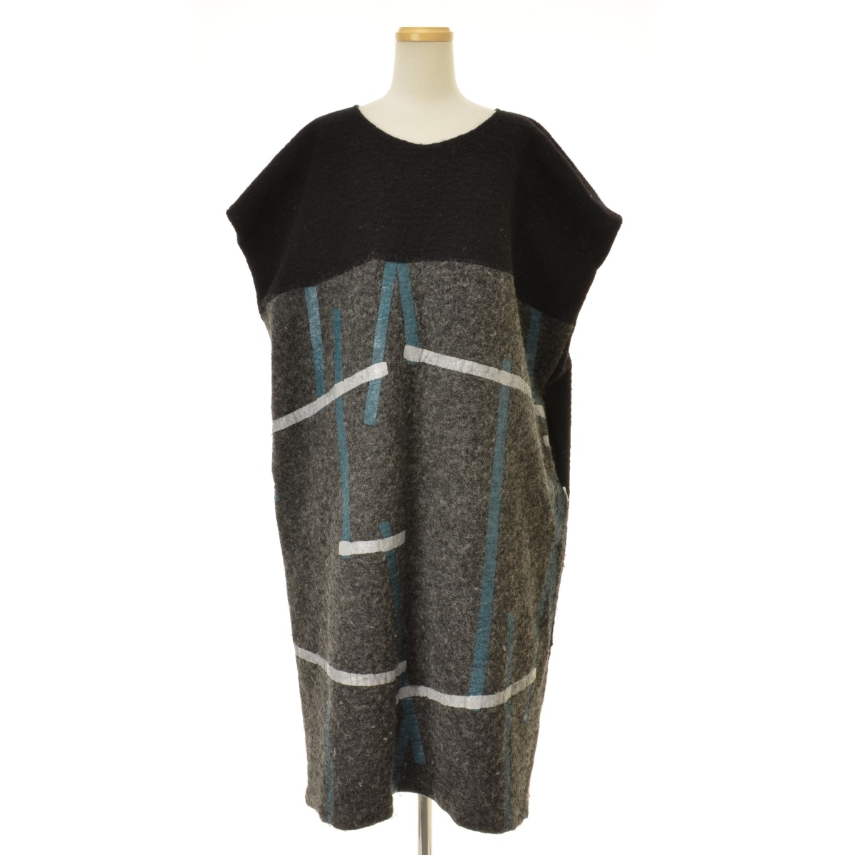 SOU SOU 貫頭衣 ワンピース SOUSOU 貫頭衣 長方形衣 ワンピース SOUSOU