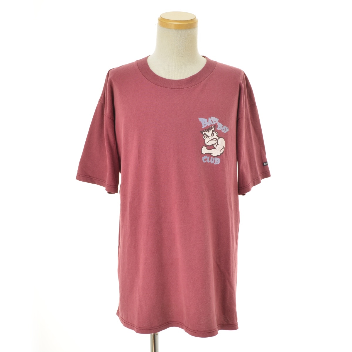 90s BAD BOY CLUB USA製 半袖　Tシャツ　deadstock ブランド古着】BAD BOY CLUB / バッドボーイクラブ 〜90s