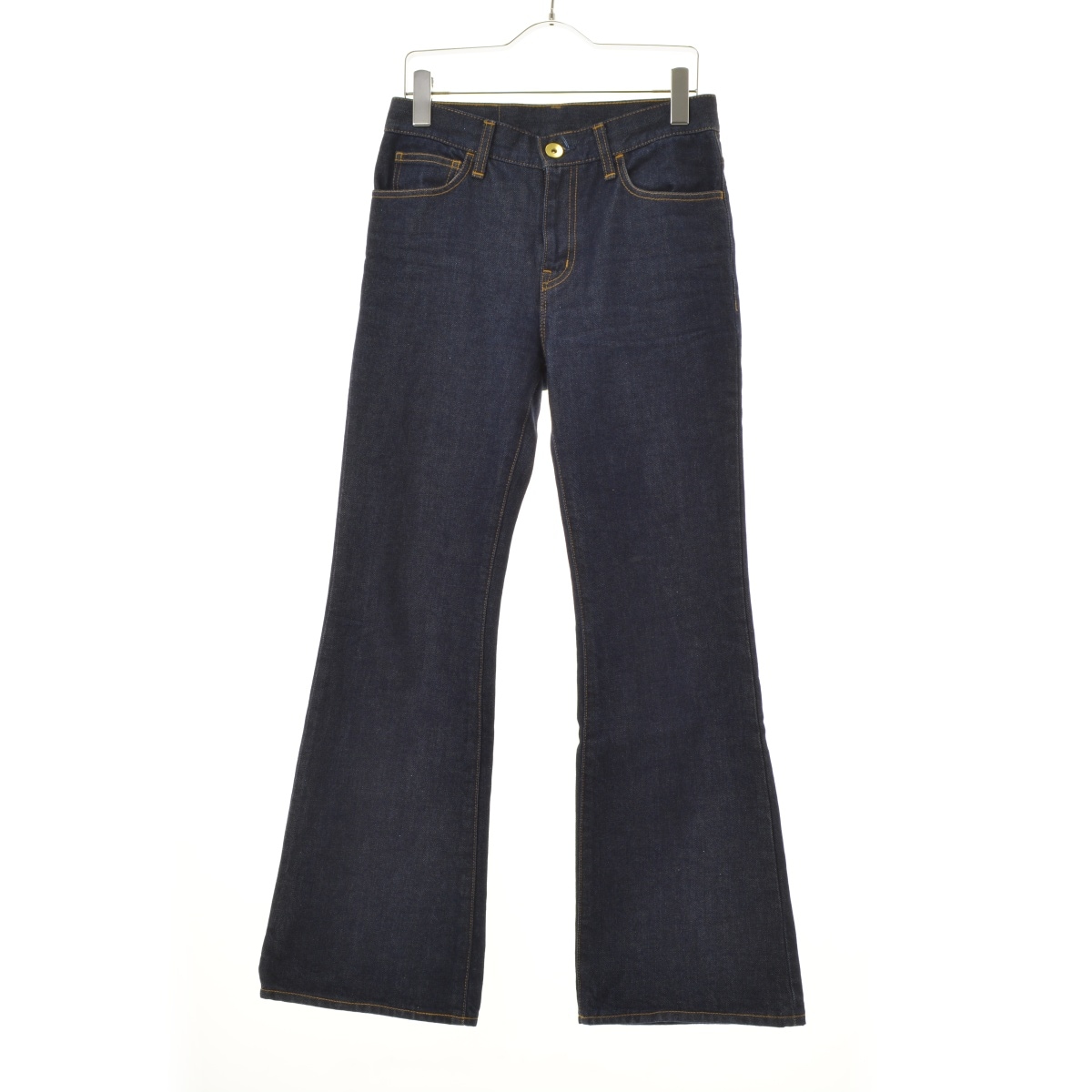 新品✨Deuxieme Classe ドゥーズィエムクラス フレアデニムパンツ Deuxieme Classe（ドゥーズィエムクラス）の「EVERYDAY I LIKE