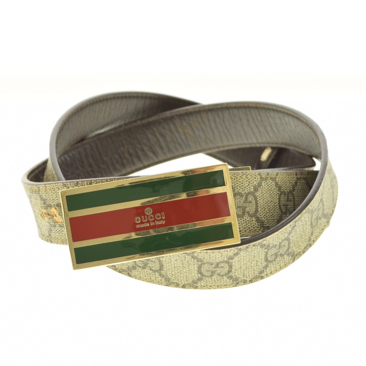 ajt！美品！Gucci シェリーラインダブルＤベルト 楽天市場】GUCCI グッチ インターロッキングG シェリーライン ベルト