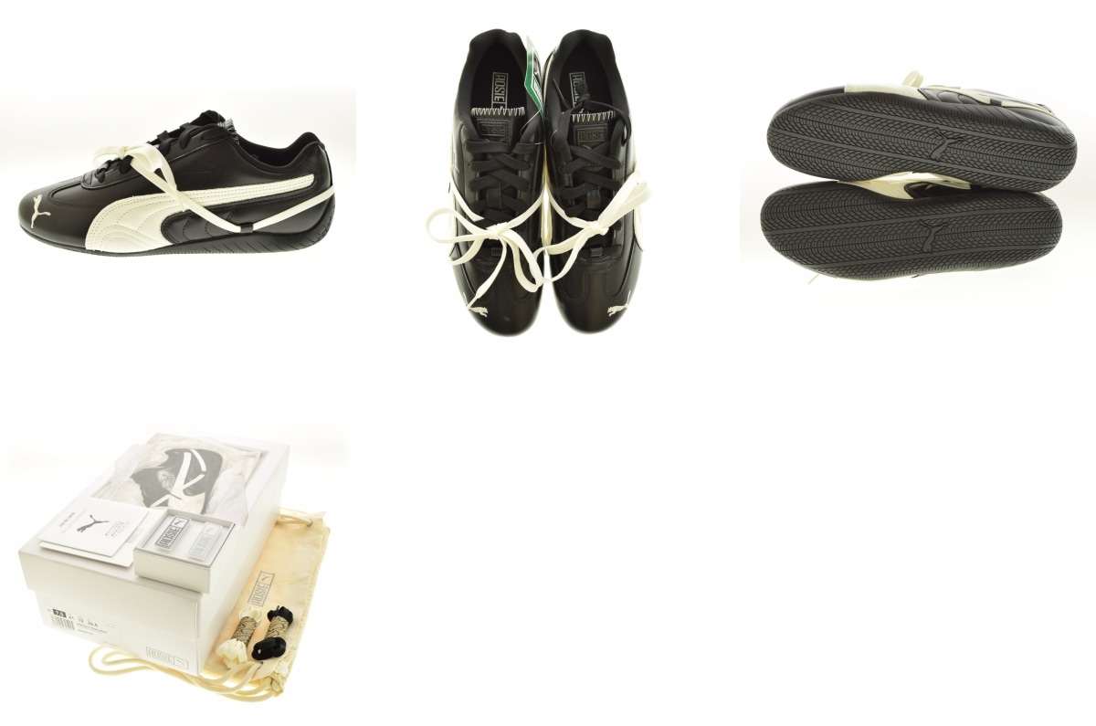 PUMA ブラック/ピンク スニーカー 新品 PUMA ブラック/ピンク