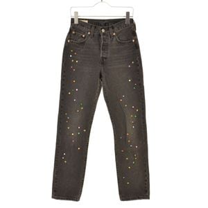 LeVIS PReMIUM / ꡼Хץߥ 12501-0465 FOR WOMEN ֥å GLITTER BOMB ǥ˥ѥ 