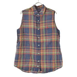 Gymphlex / եå J-1094LPL NOSLEEVE CHECK SHIRTS Ρ꡼֥å Ρ꡼֥ 