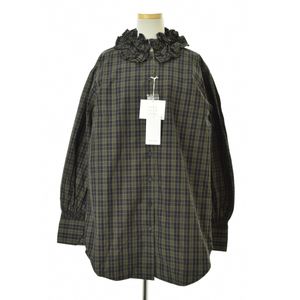 SPICK AND SPAN / ԥå  ѥ 25051210000530 crinkle crinkle crinkle frill coller shirts Ĺµ֥饦 