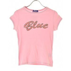 BURBERRY BLUE LABEL / �С��Х꡼�֥롼�졼�٥� Blue�����å����� �ե������꡼��T����� 