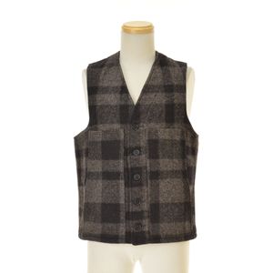 FILSON GARMENT / �ե��륽�� 10055P Mackinaw Wool Vest �֥��å������å� �ޥå����� �٥��� 