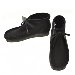 CLARKS / ���顼���� Wallabee Boot Black Suede ���ӡ� �������� �֡��� 