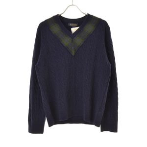 BROOKS BROTHERS / �֥�å����֥饶���� SCOTTISH LAMBS WOOL �����֥� V�ͥå� Ĺµ�˥åȥ������� 