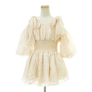 SNIDEL / ���ʥ��ǥ� 24SS SWFB241135 �������ȥ��㡼��󥰥�ܥ󥪥ե������� ��ʬµ�֥饦�� 