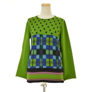 COMME des GARCONS robe de chambre / ����ǥ���륽������֥ɥ����֥� AD2000 RN-040200 �ɥåȡߥ����å� Ĺµ�˥åȥ������� 