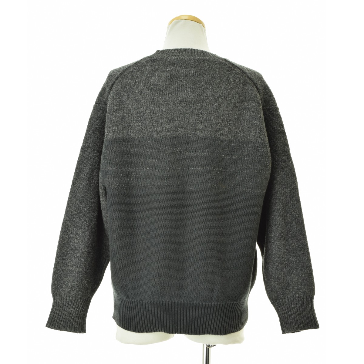 美品 10年製 ブラックコムデギャルソン グラデーション ニット カーディガン 美品 10年製 ブラックコムデギャルソン グラデーション ニット