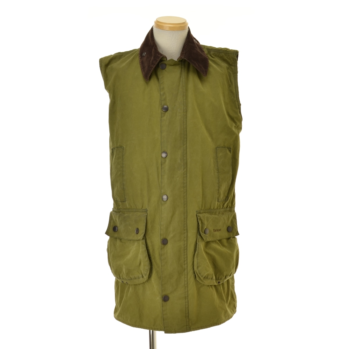 2000年製！3ワラント縦タグ！英国製！バブアーbarbourクラシックボーダー ブランド古着】BARBOUR / バブアー 00s 3ワラント A330 BORDER