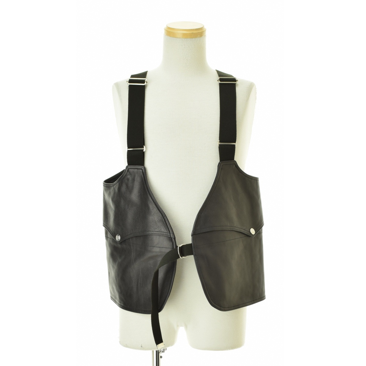 ブランド古着】TATTOO STUDIO YAMADA LEATHER OUTDOOR VEST ベスト