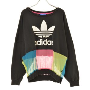ADIDAS �� RITAORA / ���ǥ����� �� RITAORA S11802 RITA LOGO SWEATER �꥿���� �������å� Ĺµ�������å� 