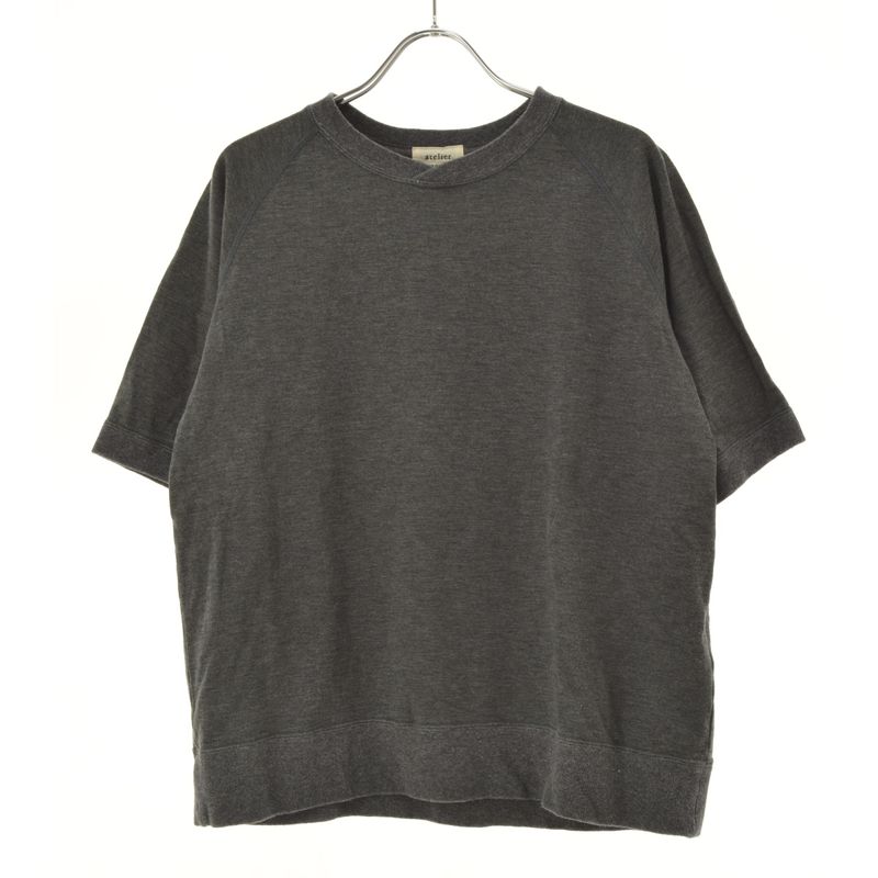 atelier naruse / ���ȥꥨ �ʥ륻 na-S07003 cotton fleece lining sweat shirt ��ʬµ�������å� 