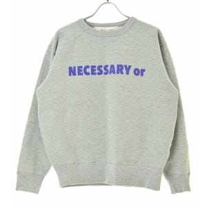 NECESSARY or UNNECESSARY /N.O.U.N / �ͥ����꡼��������ͥ����꡼ / �ʥ��� NOUN SWEAT CREW �ʥ��� �������å� ���롼 Ⱦµ�������å� 