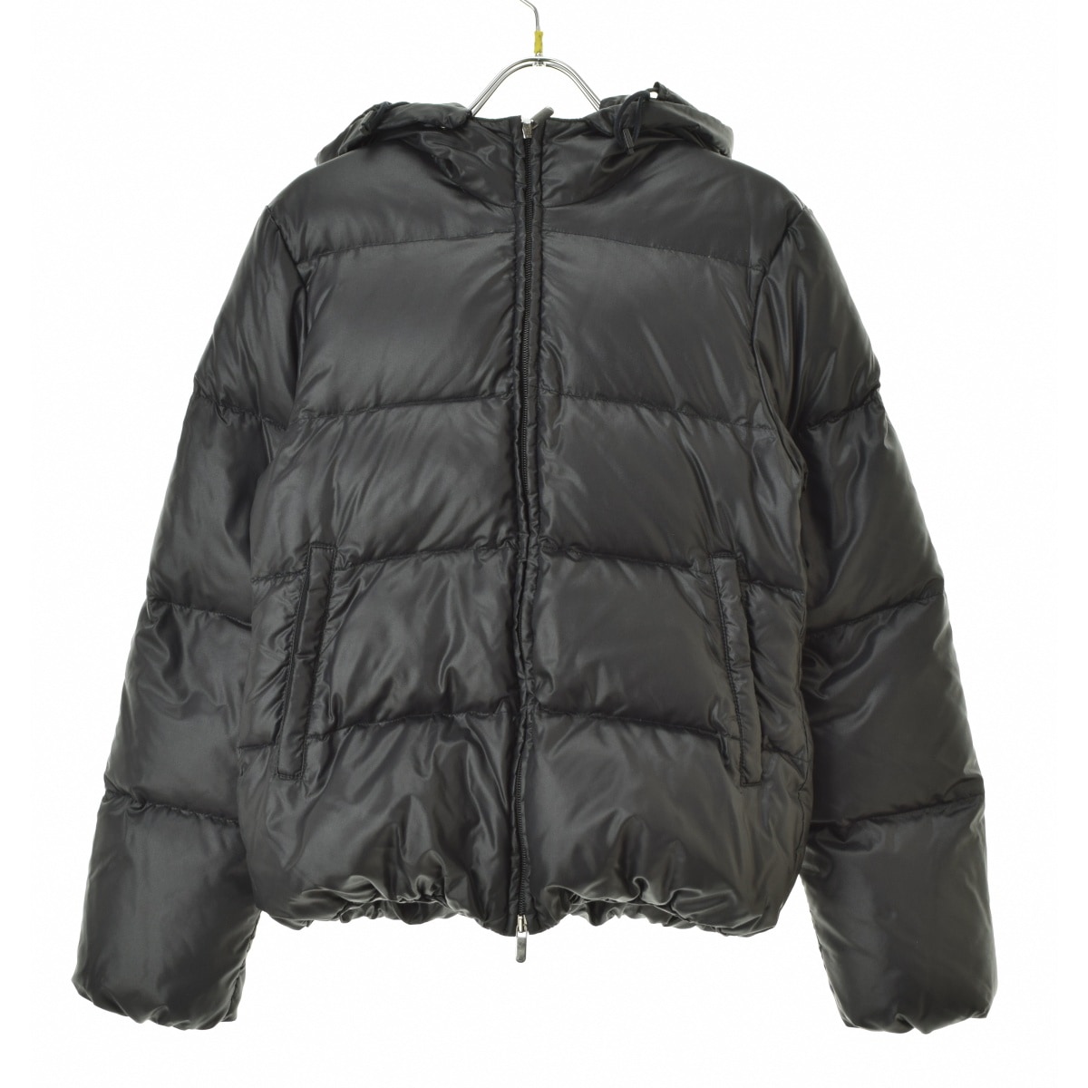 DUVETICA デュベティカ ダウンジャケット ADHARA 40 ブラック 美品)デュベティカ ダウンジャケット ADHARA ブラック レディース 40