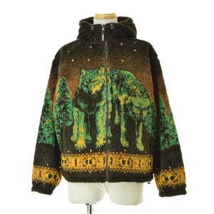 SUPREME �� b.b. Simon / ����ץ꡼�� �� �ӡ��ӡ�������� 25AW Reversible Hooded Fleece Jacket Brown �ե꡼�����㥱�å� 