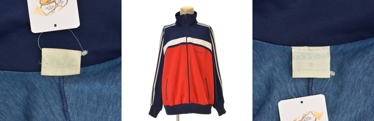 ブランド古着】ADIDAS / アディダス 80s 台湾製 トラックトップ