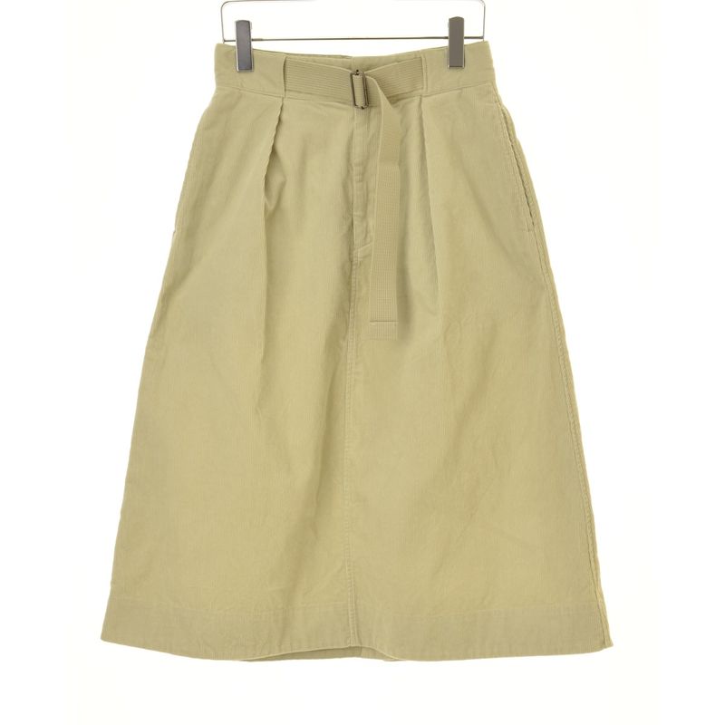 MARGARET HOWELL MHL / �ޡ�����åȥϥ����륨�२�������� 24AW 5954232502 DRY COTTON NEEDLECORD SKIRT ���� �������� 