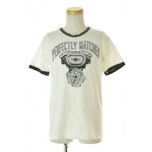 CHAMPION / �����ԥ��� 70s �С����� HARLEY DAVIDSON ���󥸥� ξ�̥ץ��� ȾµT����� �ڥ�����ơ�����