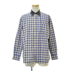 ALLEGE / ����å� 23AW AL23W-SH02 Switch Collar Flanel Shirt Ĺµ����� 