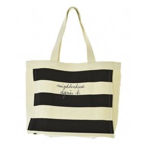 NEIGHBORHOOD �� agnes b. / �ͥ��С��եå�  �� ���˥����١� 25AW 2527270N-CG01S NH X AGNES B. BORDER TOTE BAG �ȡ��ȥХå� 