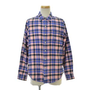 thisisneverthat / �ǥ��������ͥС����å� TN233WSHTL05 Flannel Check shirt �ܥ�������� Ĺµ����� 