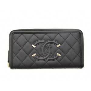 CHANEL / ����ͥ� A84449 CC�ե��ꥰ�꡼ �ޥȥ�å� ����ӥ������� �饦��ɥ��å� ���� 