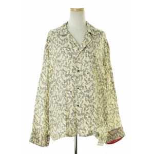 TOGA PULLA / �ȡ����ץ�� 21SS TP11-FJ216 Inner print shirt ����ʡ��ץ��� Ĺµ����� 