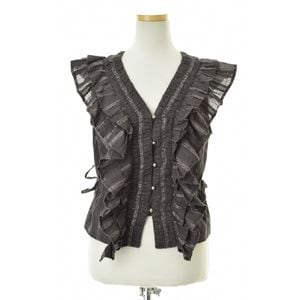 sara mallika / ����ޥꥫ 24SS 020141SH2 SLOBE IENA��갷�� ���ȥ饤�ץե�� �ե������꡼�֥֥饦�� 